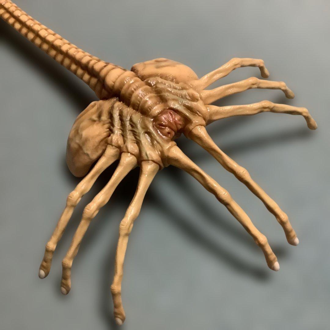 エイリアン★ソフビ★ガレージキット★フェイスハガー★1/1実物大★ツクダホビー