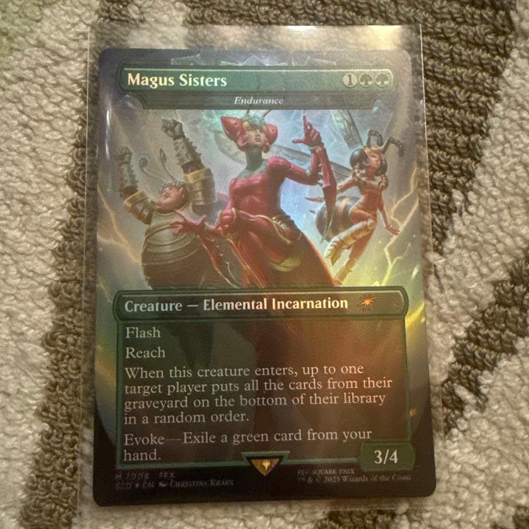 A*s様 MTG【ボーダーレス】メーガス三姉妹/Magus Sisters【Fo