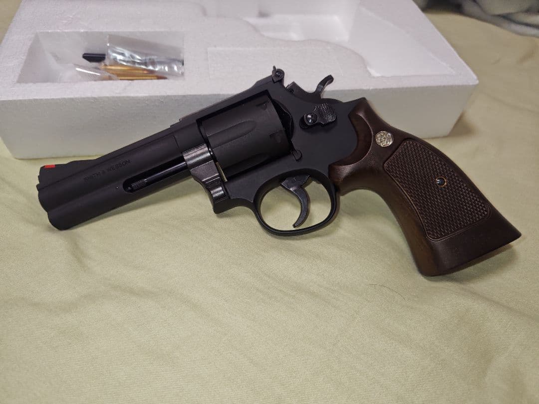 マルシン S＆W M586 モデルガン ブラックヘビーウェイト プラグリップ