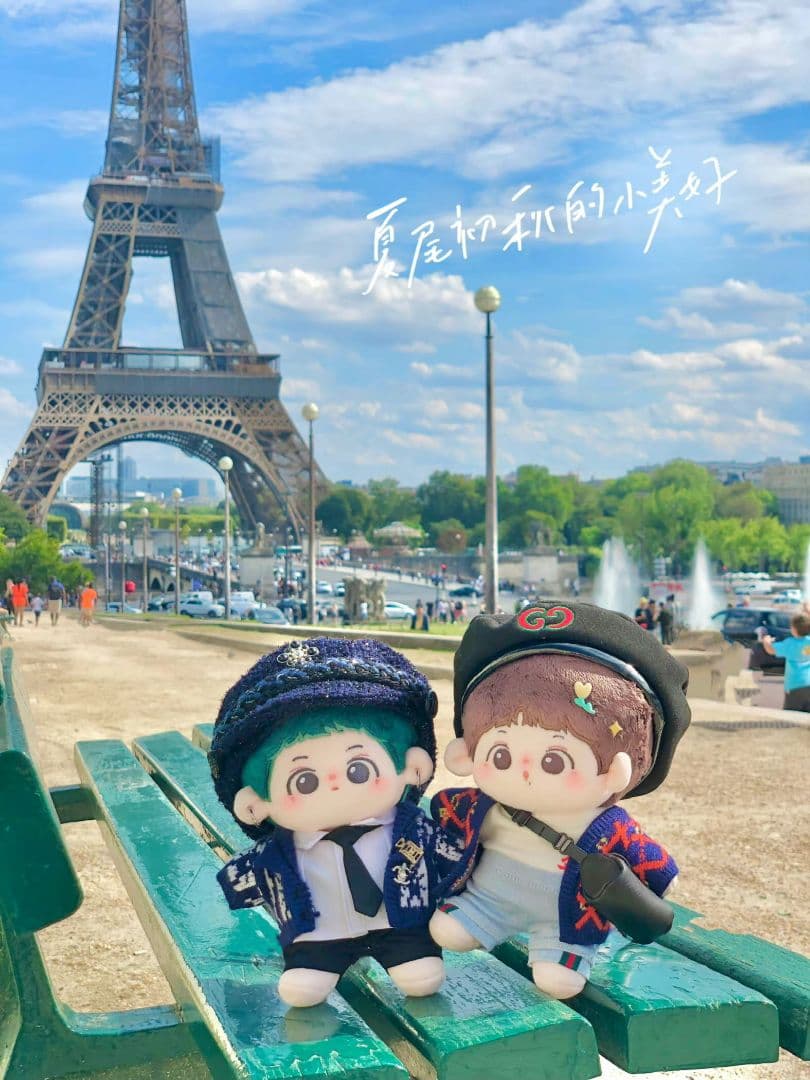 陳情令　博君一肖  肖战 王一博 シャオジャン　ワンイーボー　着替えぬいぐるみ