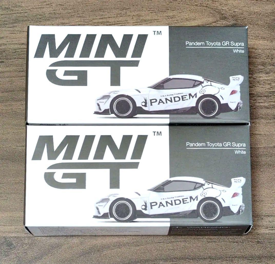 MINI GT Pandem Toyota GR Supra ホワイト