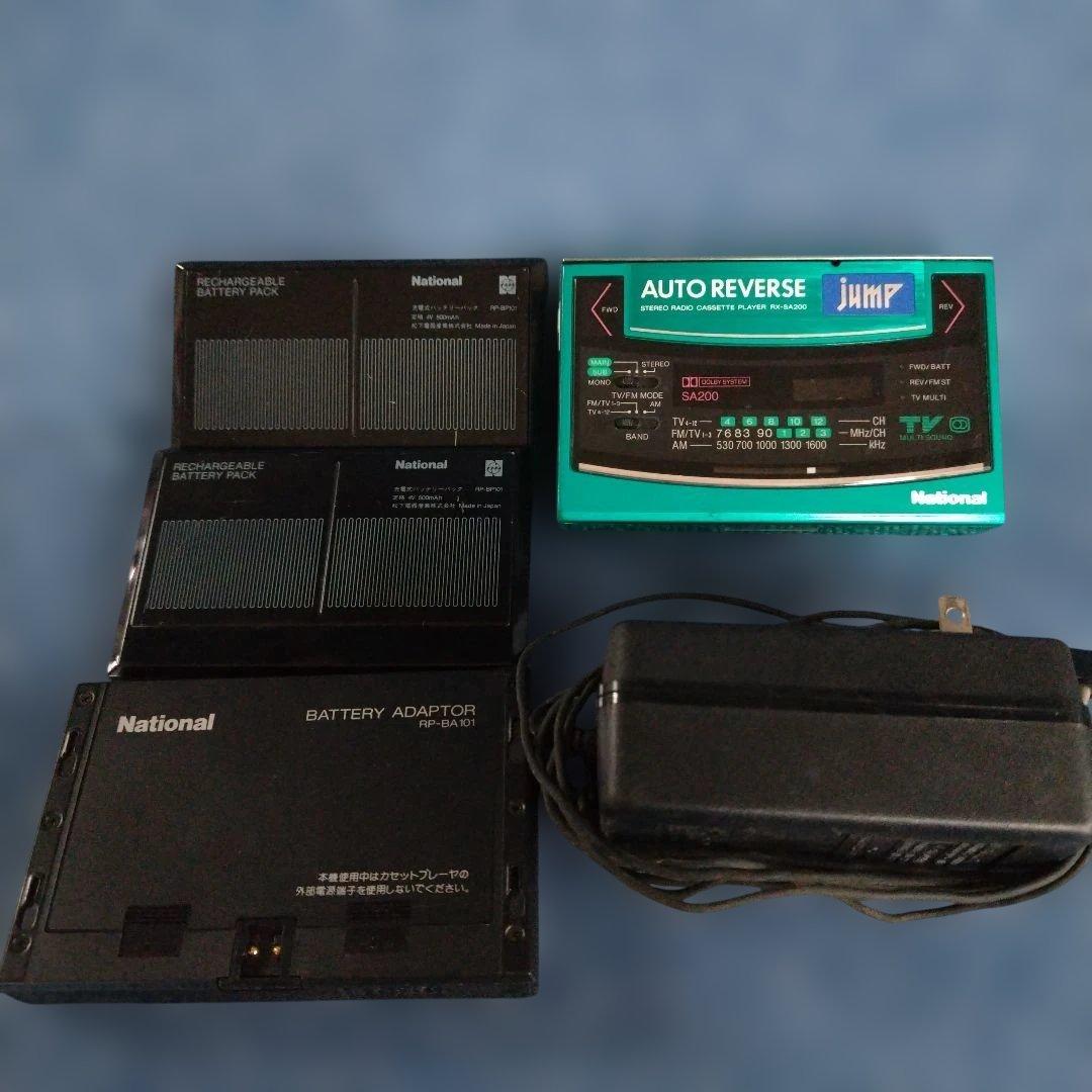 ハ*ト様 National RX-SA200 AUTO REVERSE カセット