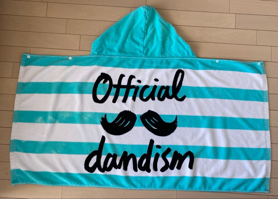 髭男　フード付き　バスタオル　2018年夏グッズ