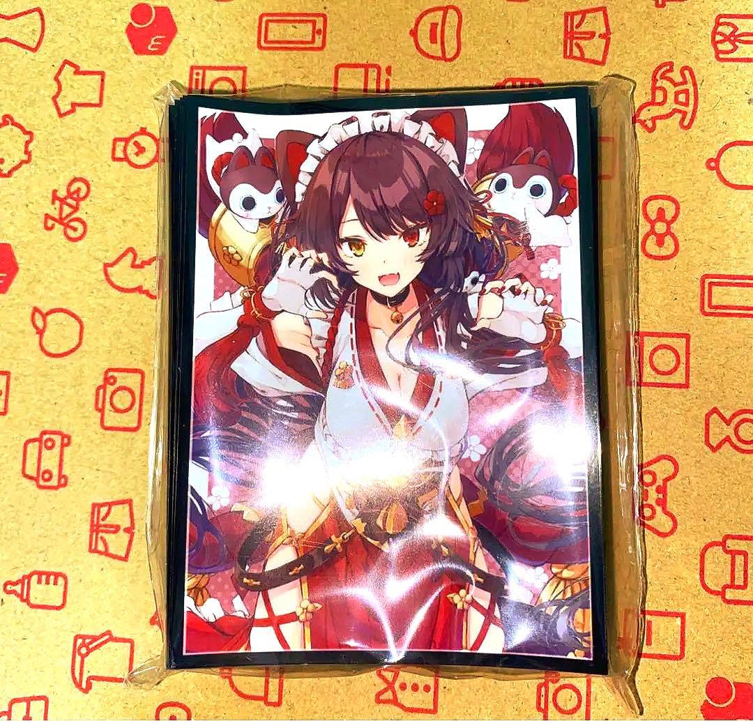 にじさんじ　戌亥とこ　巫女　猫耳　カードスリーブ