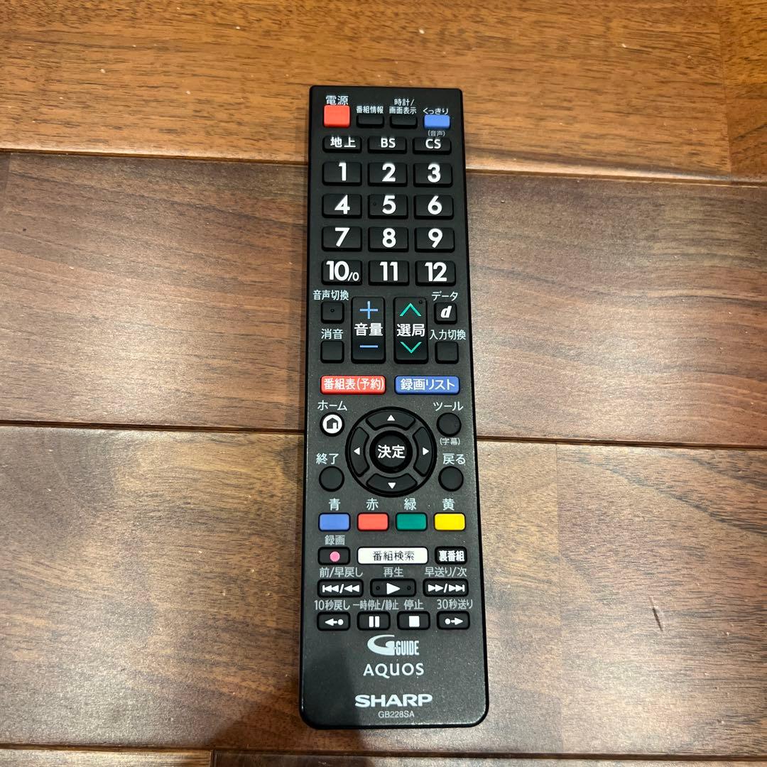 AQUOS SHARP 液晶カラーテレビ 55型 55インチ 2018年製 TV