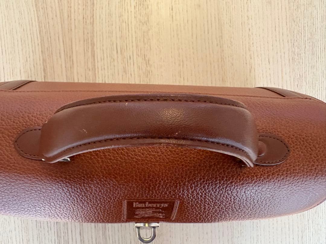 BURBERRY バーバリー ハンドバッグ ミニボストン ノバチェック レザー