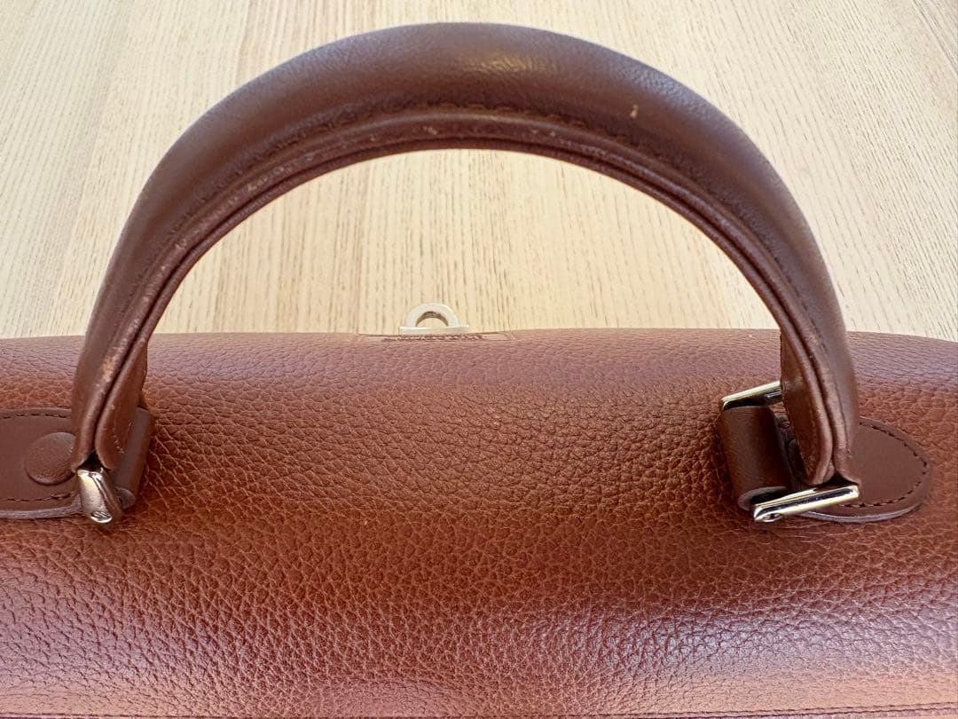 BURBERRY バーバリー ハンドバッグ ミニボストン ノバチェック レザー