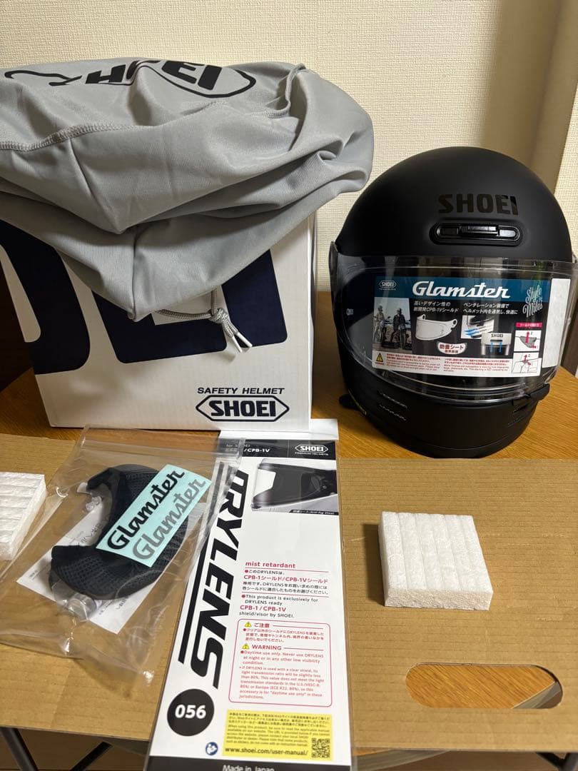 SHOEI Glamster フルフェイスヘルメット ブラック