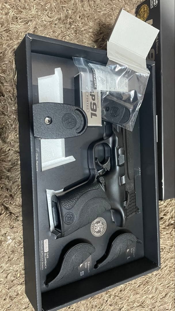 東京マルイ　ガスブローバック　M&P9L PCポーテッド　 ブラック