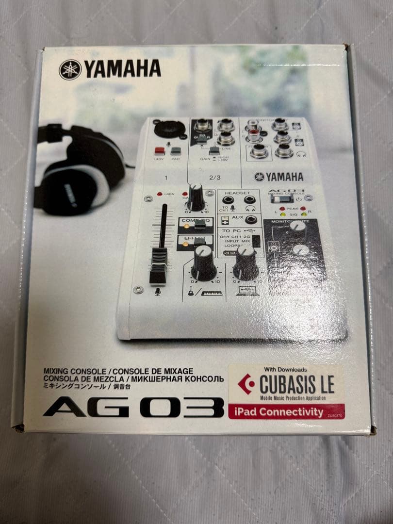 YAMAHA AG03 ヤマハ オーディオインターフェース ミキサー 配信