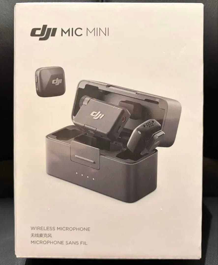 【新品】DJI MIC MINI ワイヤレスマイクロフォン