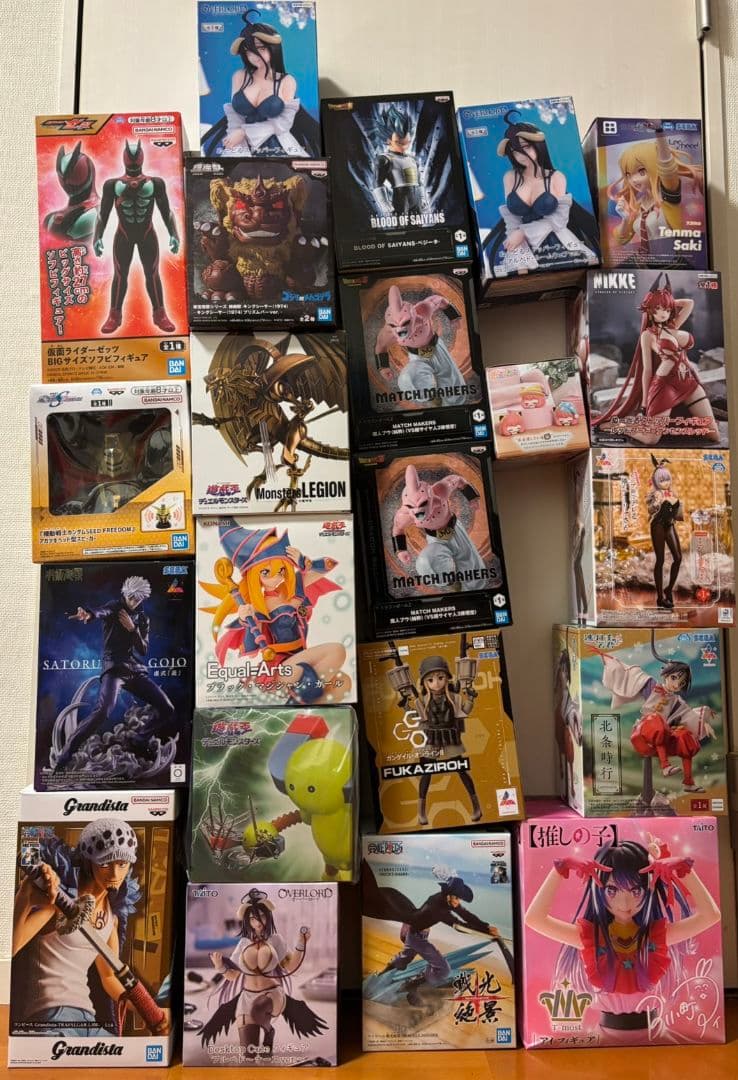 フィギュアセット（未開封）×22個　ドラゴンボール　ワンピース　呪術廻戦