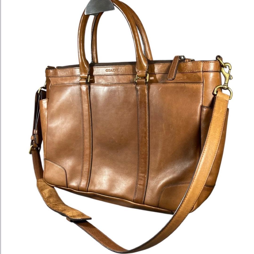 COACH オールド コーチ ビジネスバッグ 2WAY ブラウン 71057