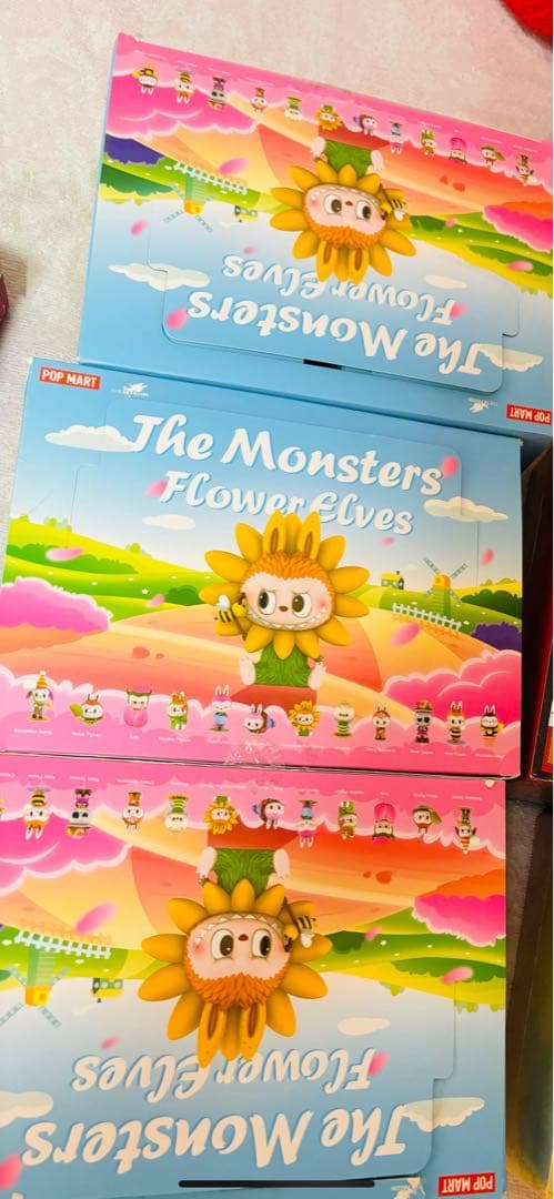 Labubu The Monsters Flower Elvesシリーズ