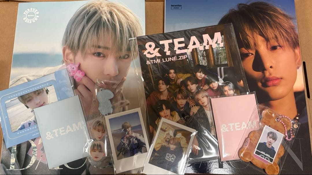 &TEAM D'ICON HARUA ハルア　トレカ　雑誌　写真集　チェキ