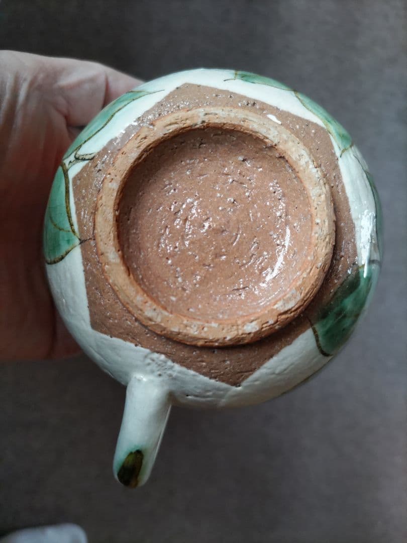 翌日発送　希少　先代作！陶葊・陶あん カップ＆ソーサー　牡丹絵