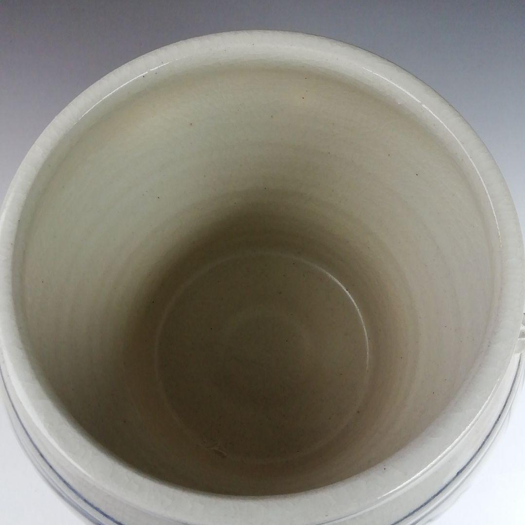 Ｔ８１７　水指　『安南水指』『万古焼』『山本太仙 造』　共箱　茶道具