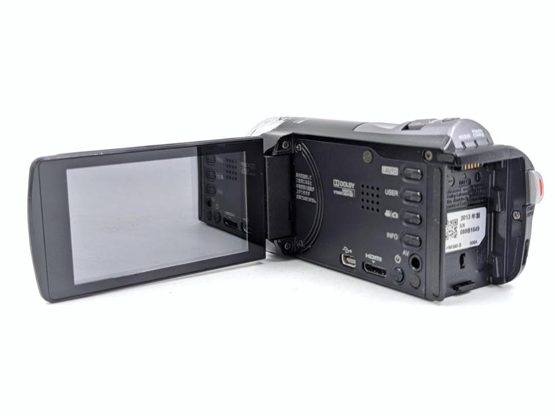 フルハイビジョン画質対応！ JVC Everioビデオカメラ GZ-HM390