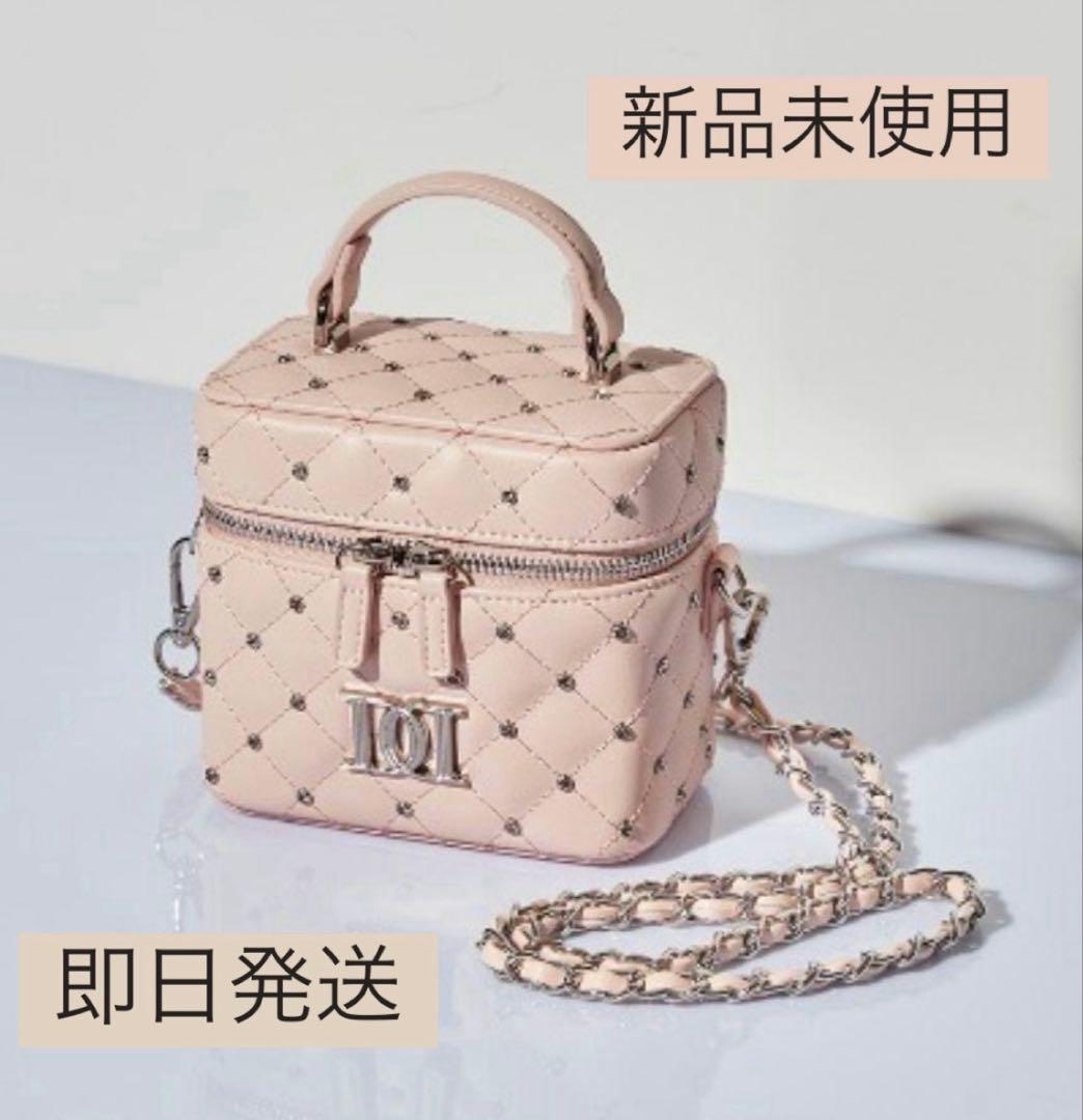 Darich ダーリッチ キルティングビジュースクエアミニバッグ PNK ピンク