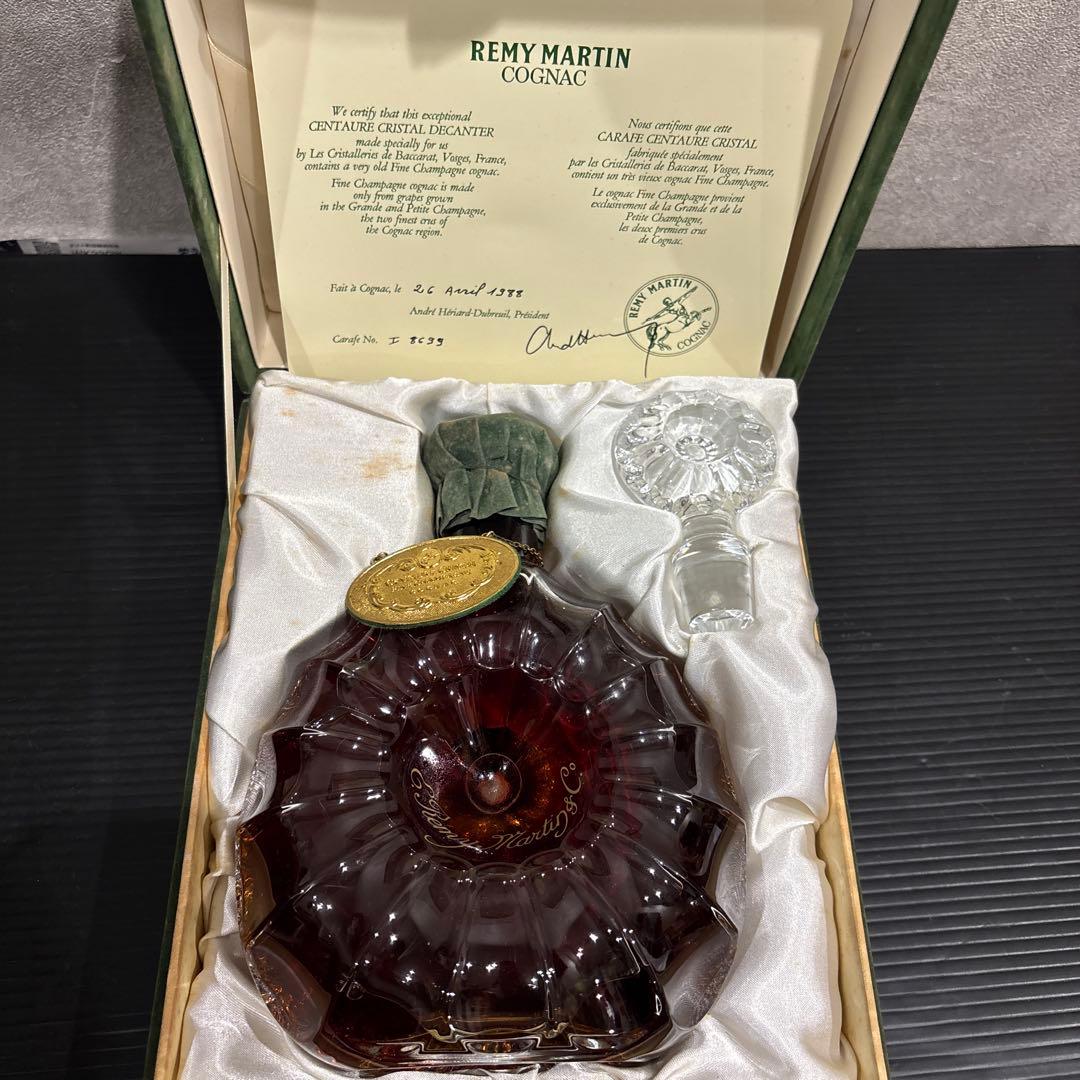 未開封REMY MARTIN レミーマルタン セントー クリスタル バカラボトル