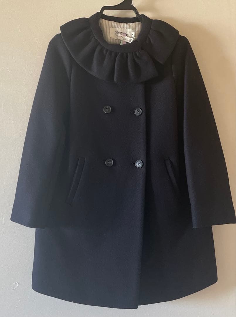超美品★ボンポワン　bonpoint ウールコート