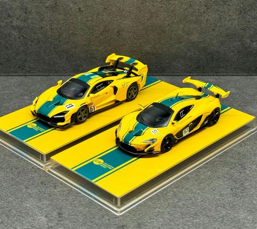 1/64 マクラーレンセナ GTR LM & P1 GTR　セット