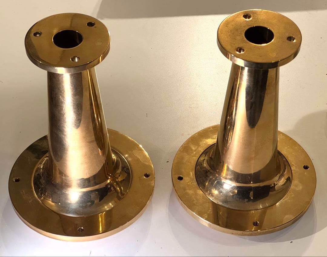 JBL 2307 (H91) 砲金無垢切削ホーン中古 新品ボルト付 4344など