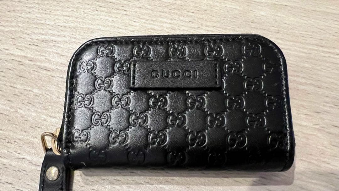 し*ิ様 【美品　一点限り】グッチ GUCCI 小銭入れ　マイクロGG シマ レ