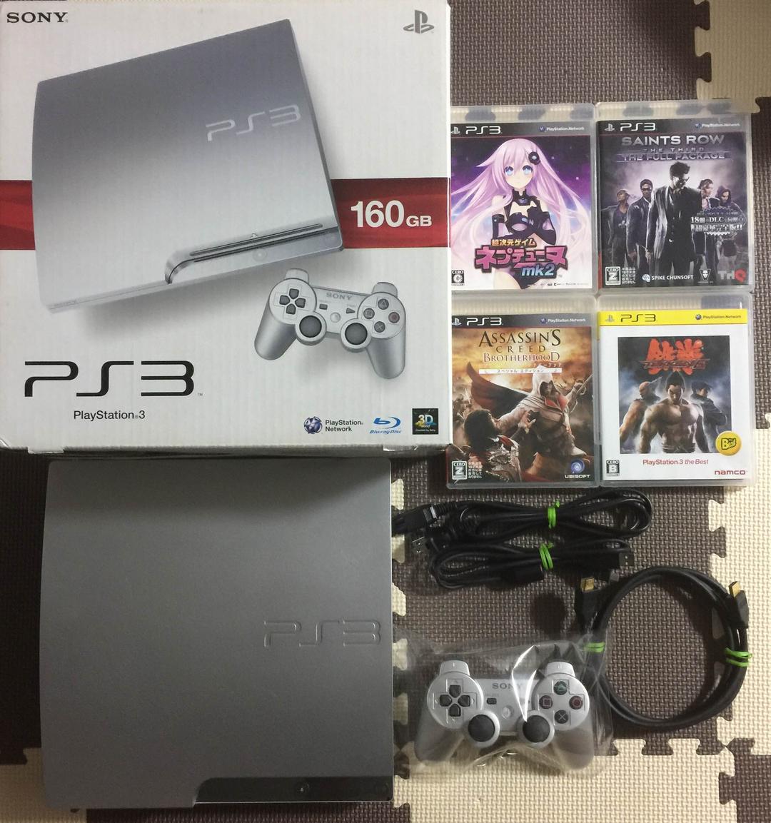 PS3 本体 160GB ソフト4本セット