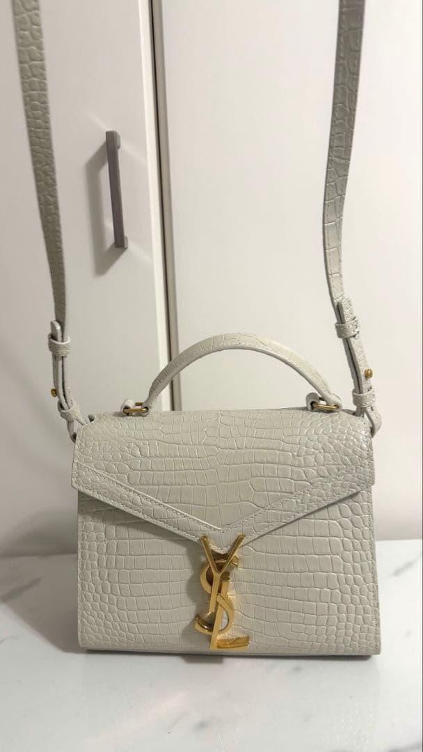 【レアモデル】SAINT LAURENT カサンド ラミニトップハンドル