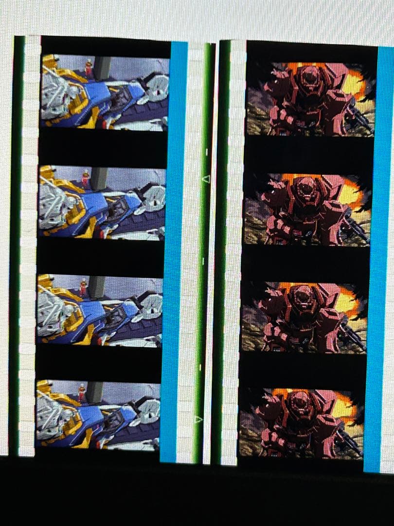 希少カット　ガンダム　ジークアクス　特典　フィルム　シャア　ザク　庵野秀明