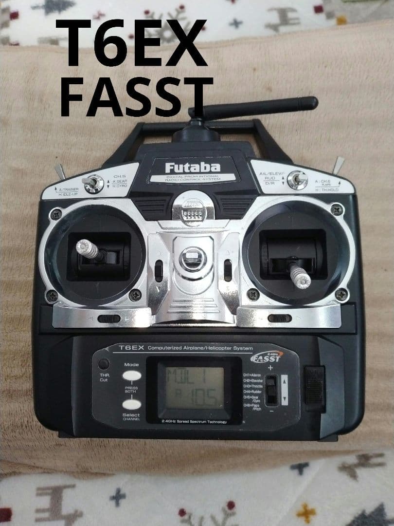 ラジコン送信機 T6EX フタバ　FASST 2,4GHz取説有り