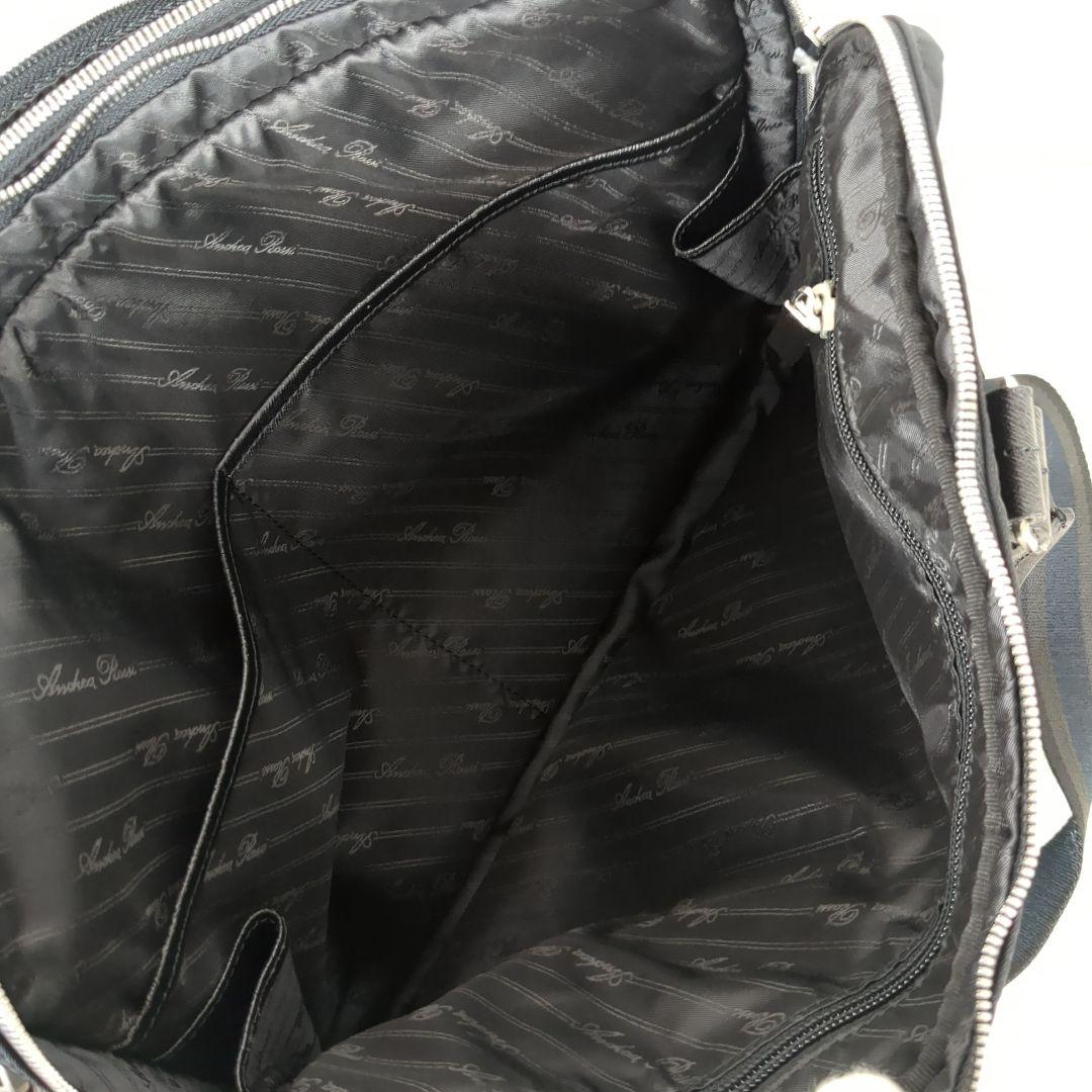 【極美品】アンドレアロッシ　2層 ブリーフケース　2way　ナイロン　A4収納可