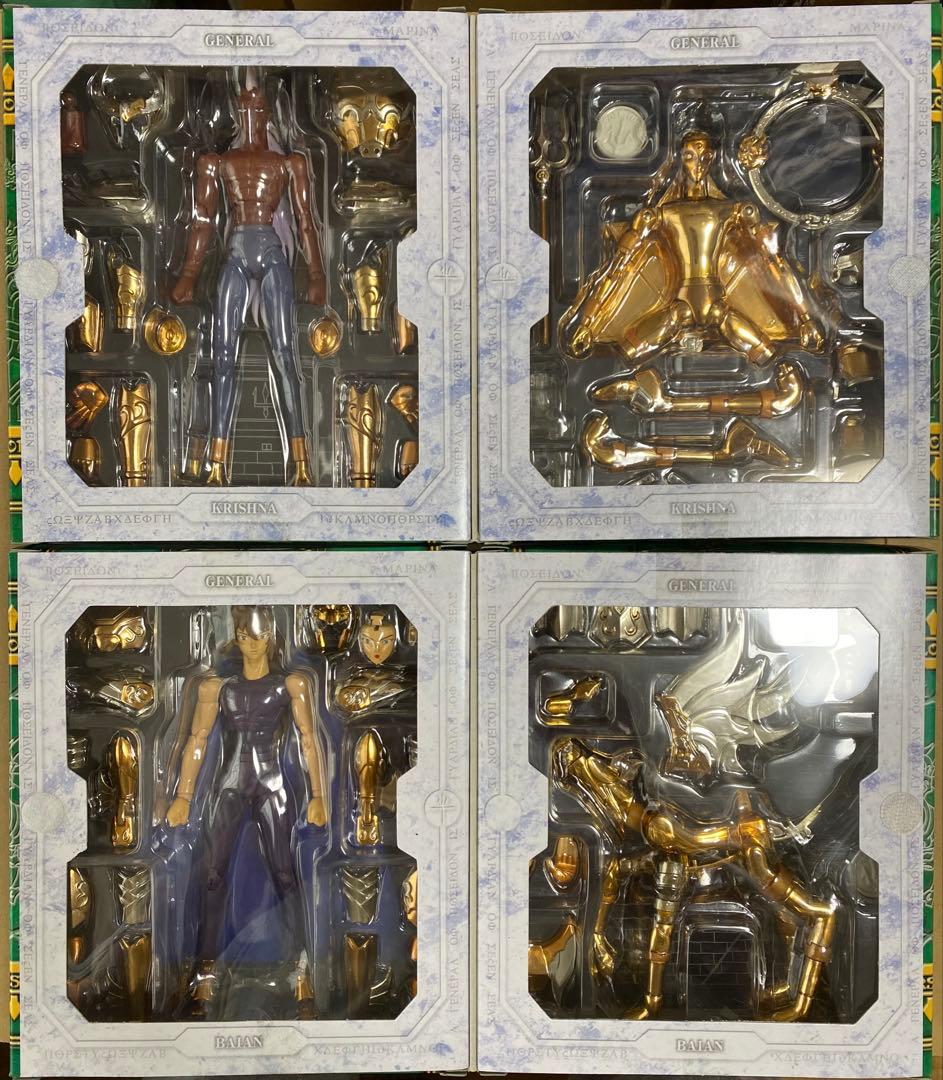 聖闘士聖衣神話　ポセイドン編　海闘士8体セット 中古