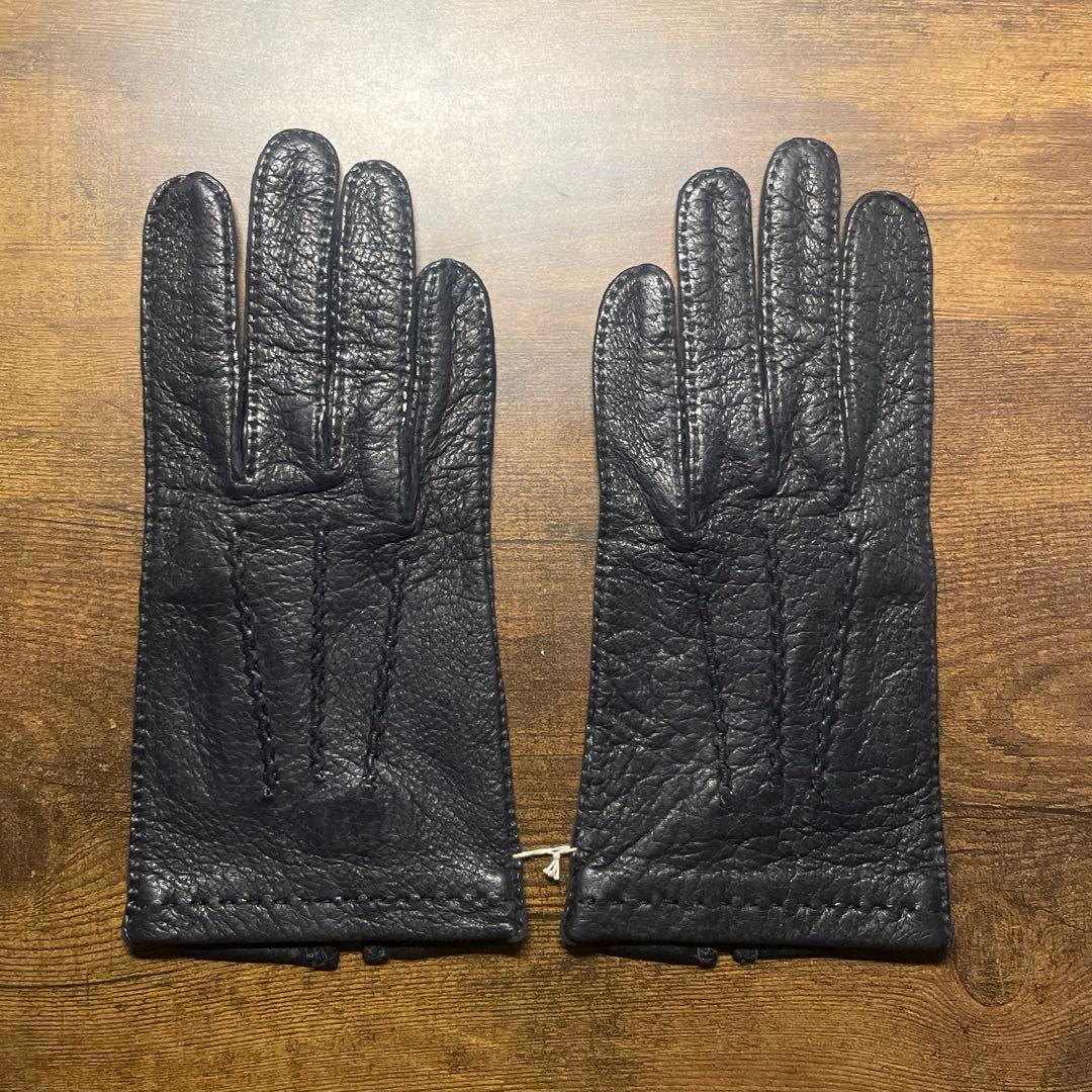 【未使用】ドイツ製ペッカリー 手袋 アンライニング