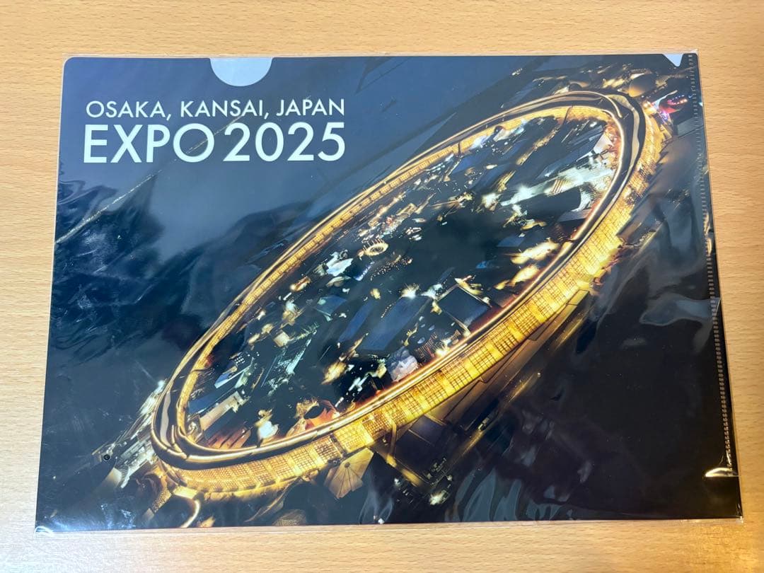 ミント 大阪万博 大屋根リング クリアファイル ジグソーパズル