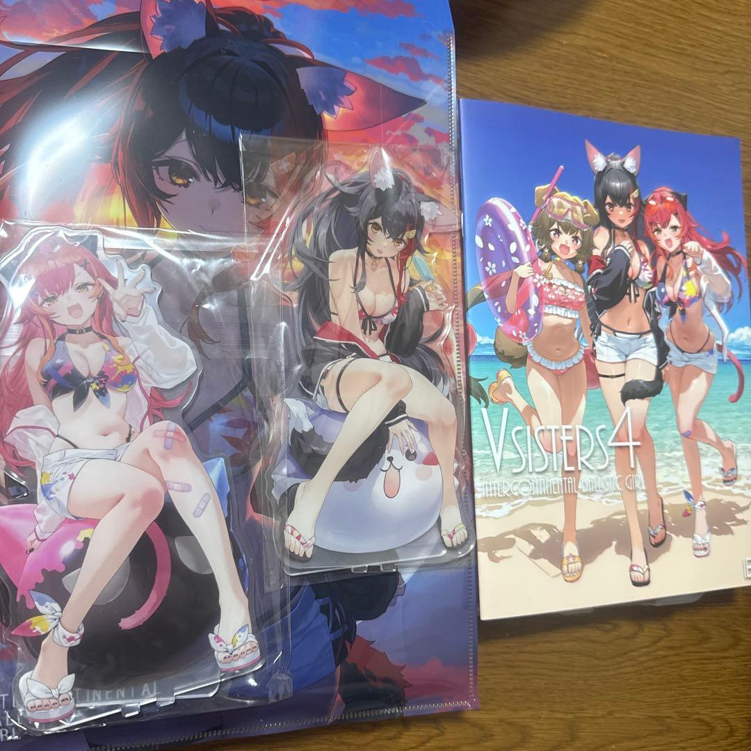 c106 大陸間弾道少女 泉彩 新刊グッズフルセット　猫田つな　犬神みお