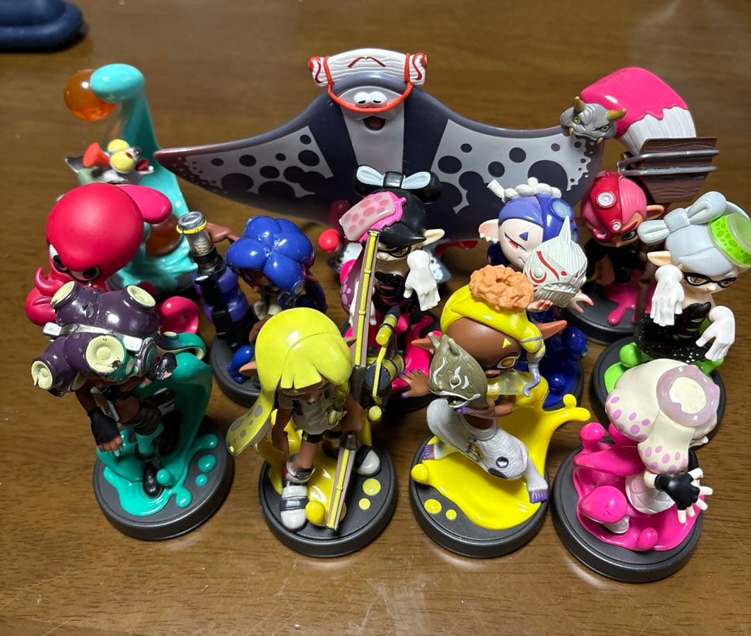 スプラトゥーン12個　amiibo
