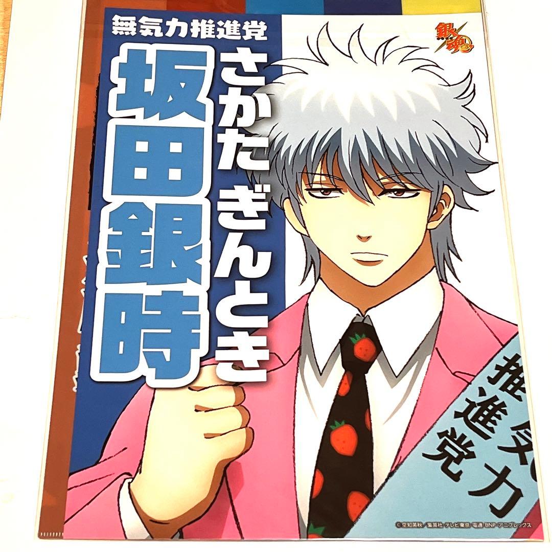 銀魂 選挙風 坂田銀時 クリアファイル
