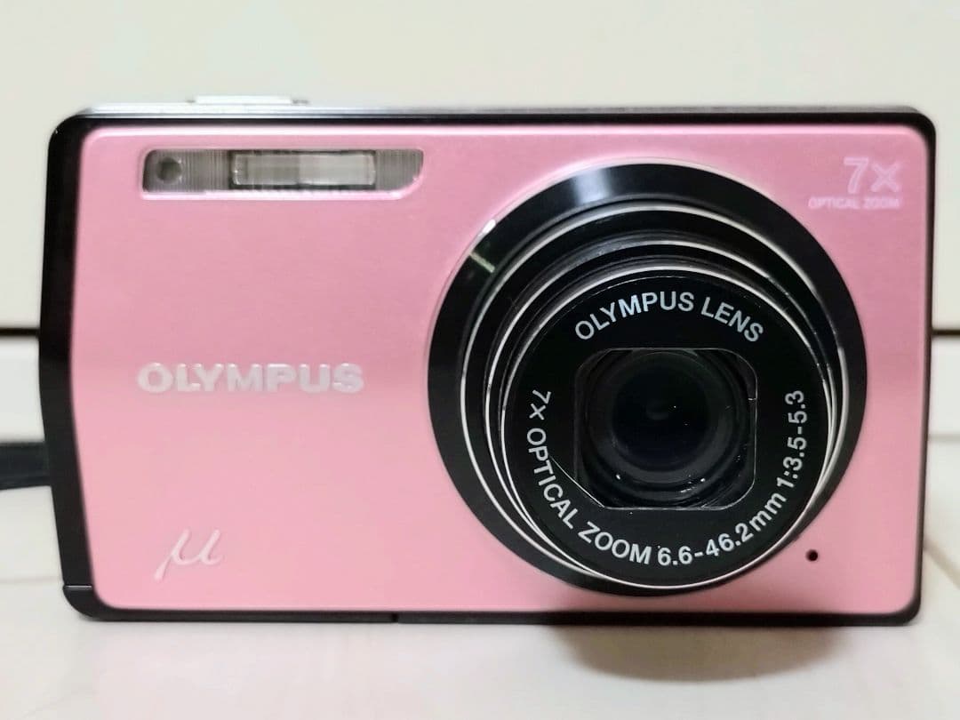 OLYMPUS μ-7000 ピンク デジタルカメラ