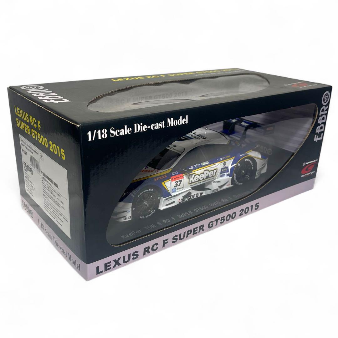 EBBRO 1/18 レクサス RC F スーパーGT500 2015 #37