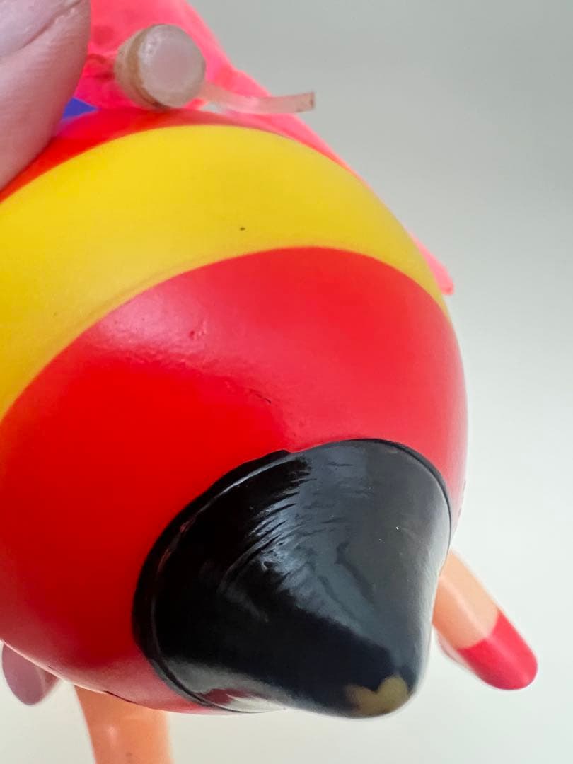 昭和レトロ　40年前 当時物　中島製作所　みなしごハッチ ソフビ　フィギュア