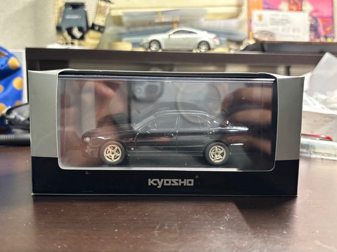 京商　1/43日産スカイライン25GT TURBO ニスモホイール　ブラック