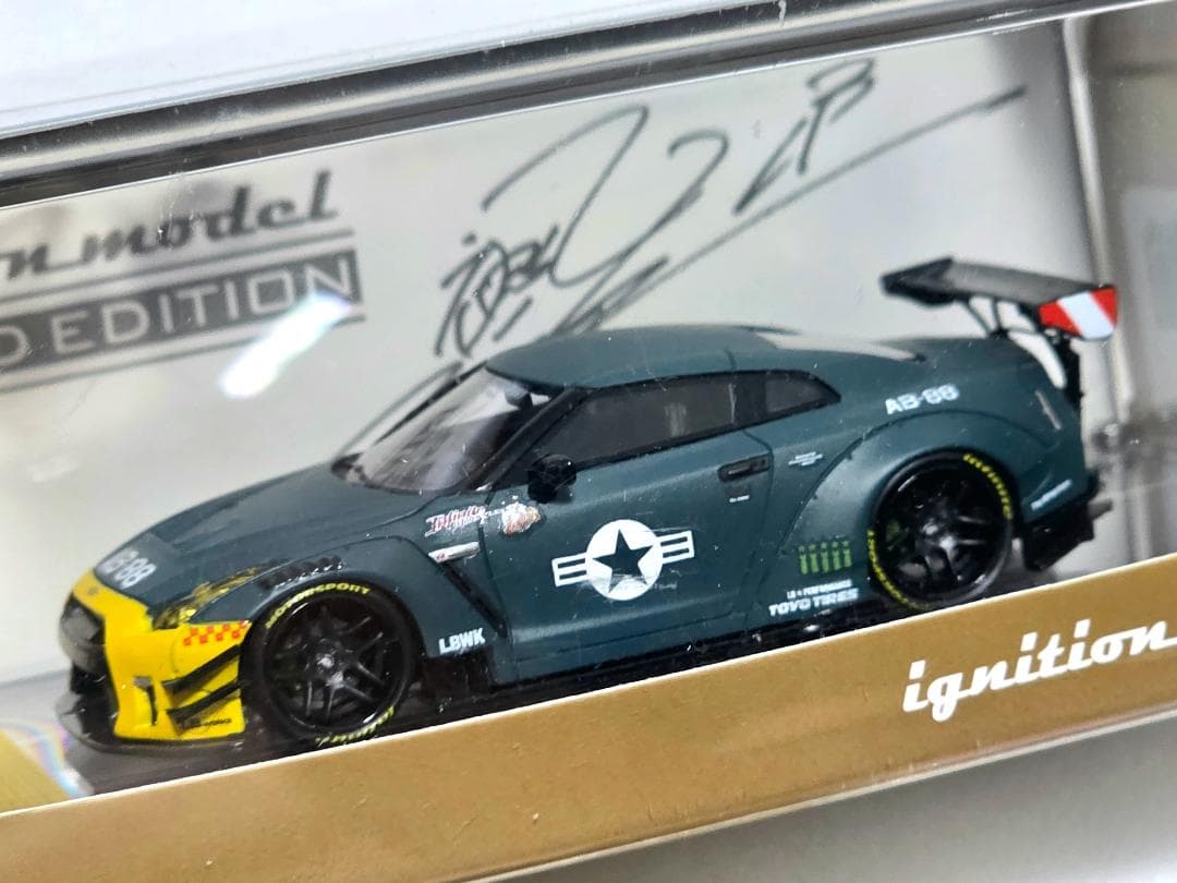 限定100台 LB-WORKS GT-R R35 type 2 マットグリーン