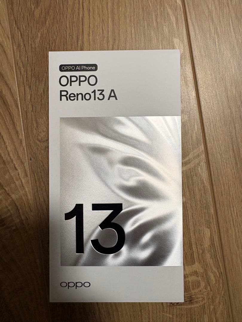 【新品】OPPO Reno13A 128GB アイスブルー　本体　未使用