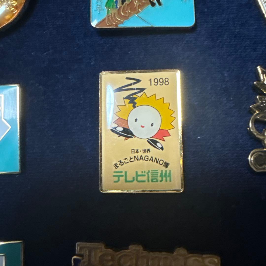 長野オリンピック　1998 テレビ信州　ピンバッジ