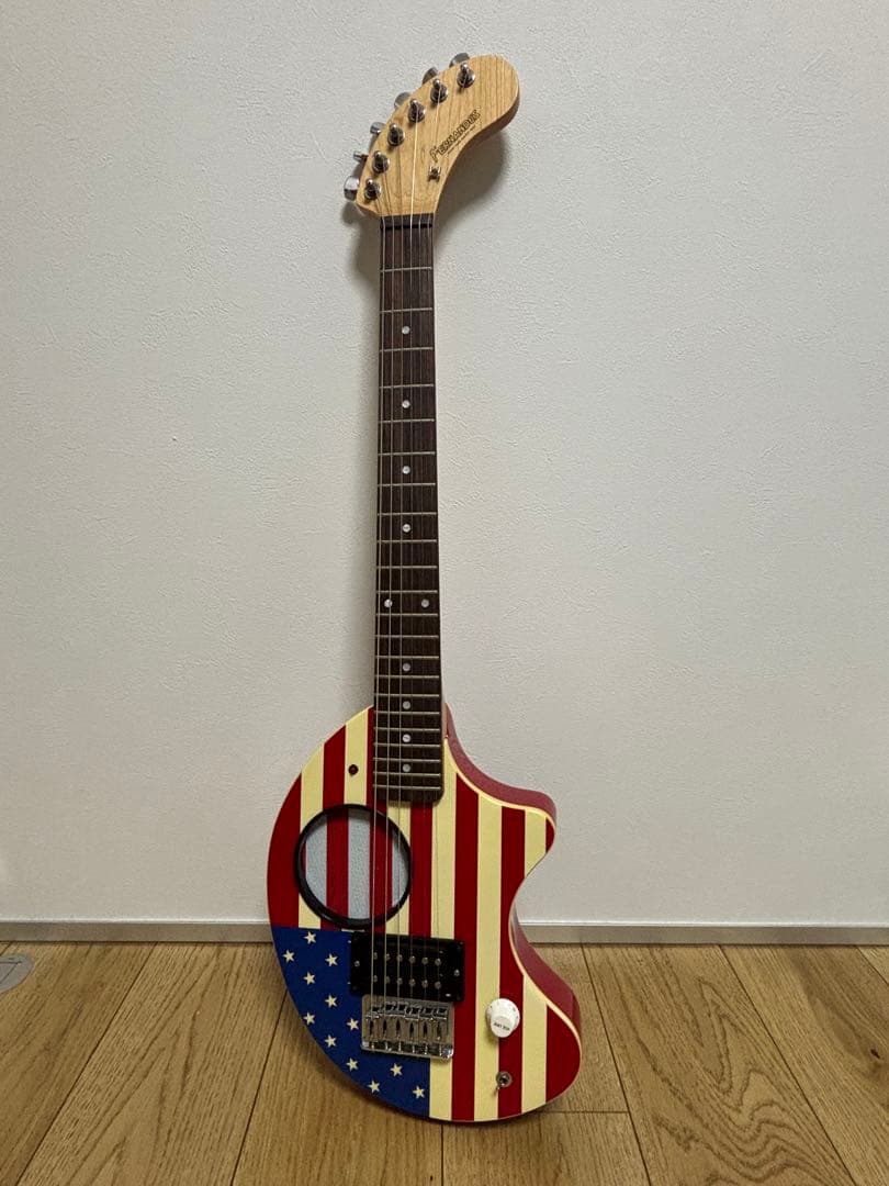 FERNANDES アメリカ国旗デザイン エレキギター ギターケース付き