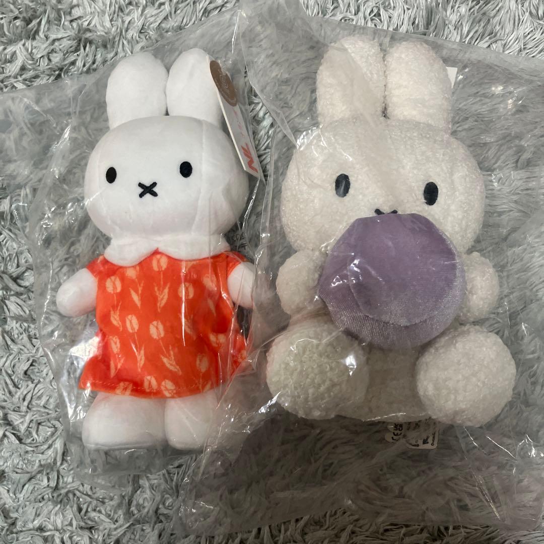 【希少】【新品未開封】万博限定 オランダ館　ミッフィーぬいぐるみ　2種セット