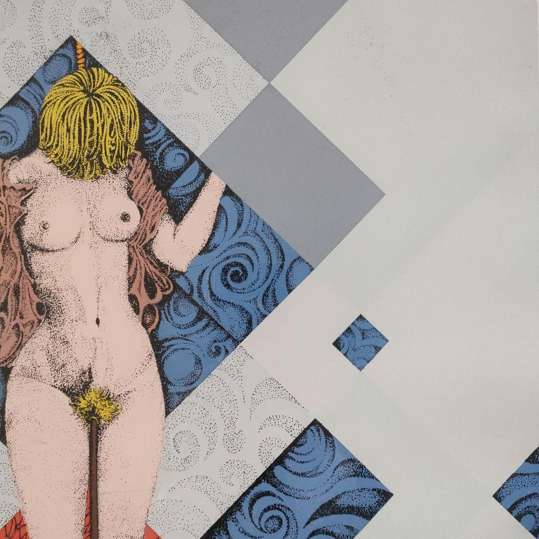 浜田泰介　大判リトグラフ『無題』