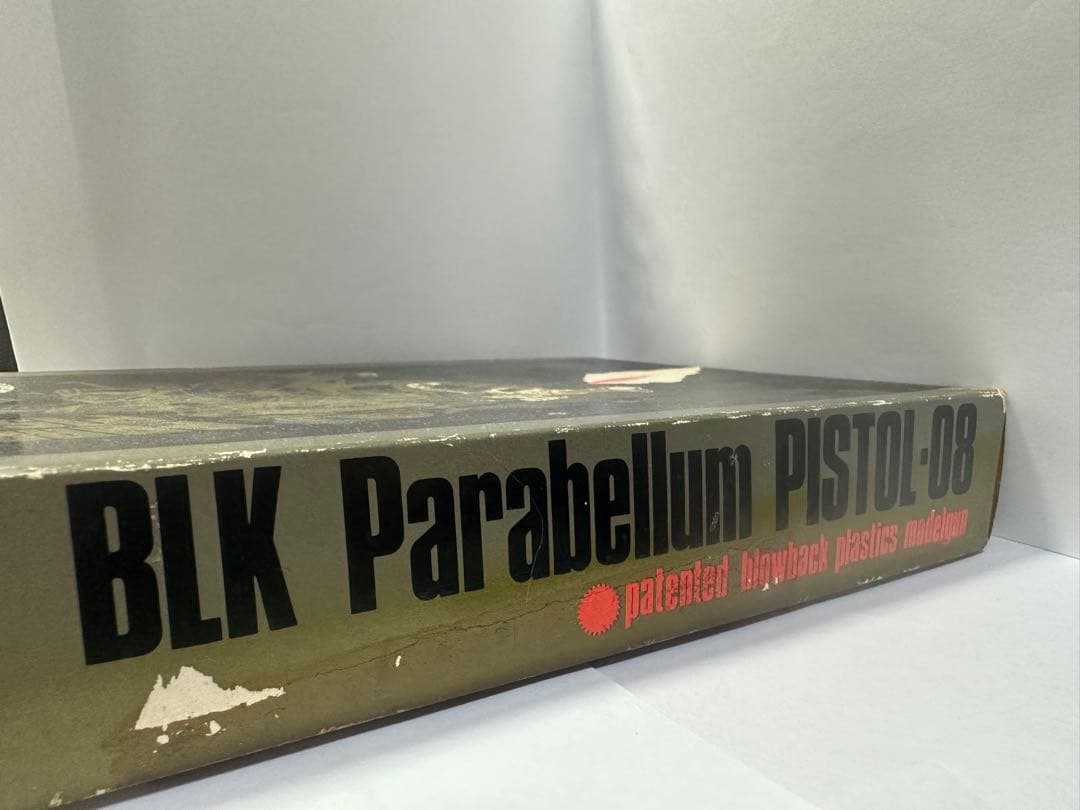 MGC ルガーP08 木製グリップ　モデルガン　箱付き　1980年代　ロゴ刻印